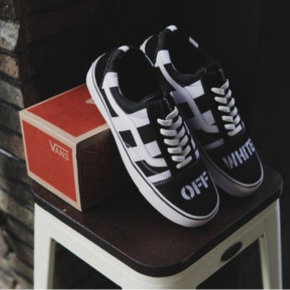 Off white X Vans Old School Custom Virgil Abloh - Picture 2 of 4